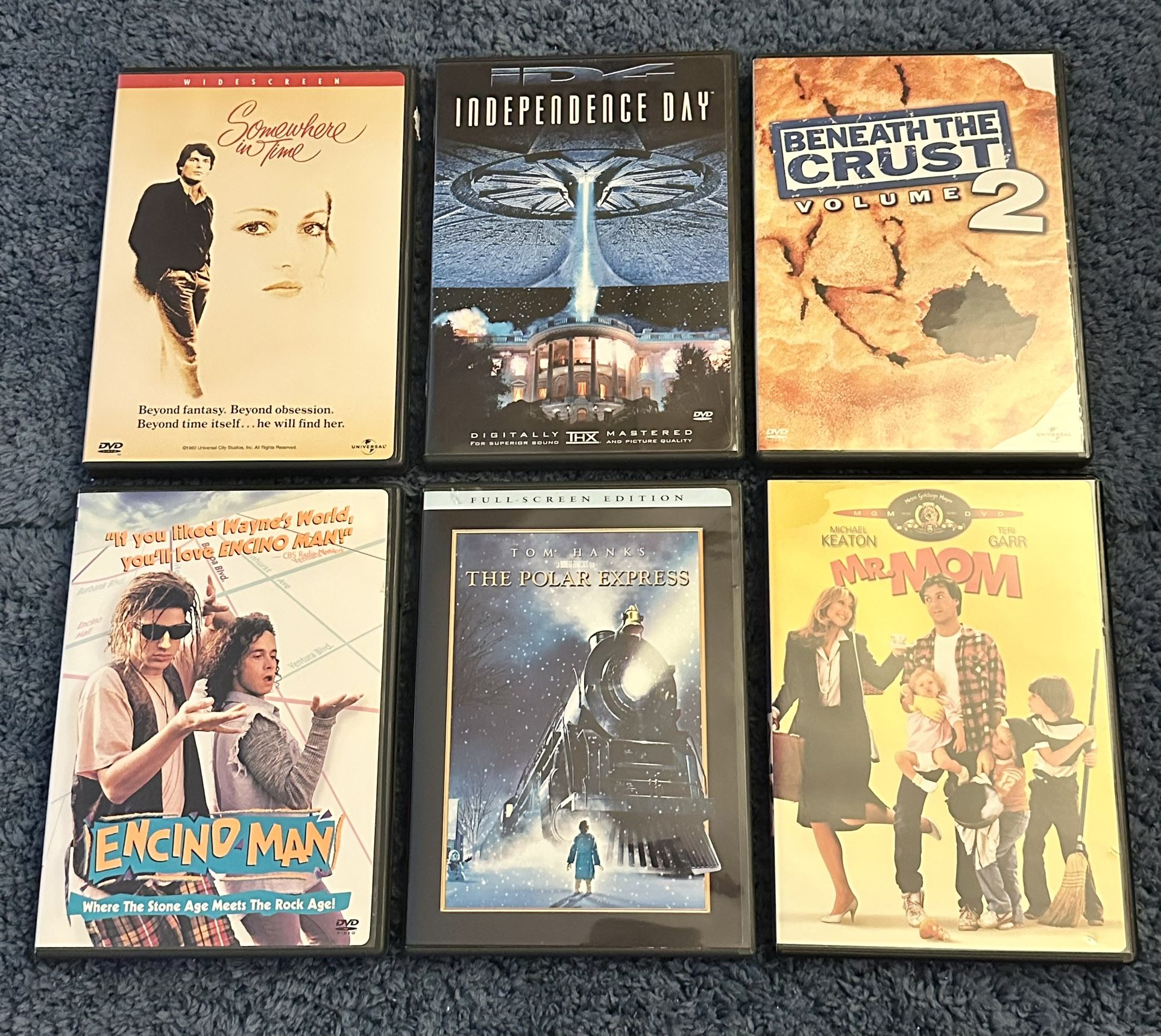 Lot Of 6 DVD Movies - Mixed Genres 1998 to 2005