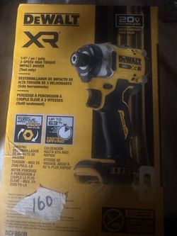 Dewalt xr 3 speed impact