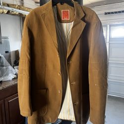 Men’s Doudlu Suede Blazer 