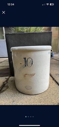 Vintage Red Wing Crock 10 Gallon