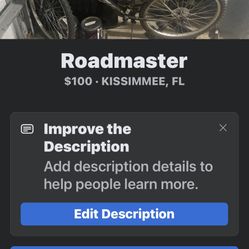 Roadmaster Bike 