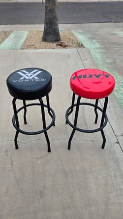 Archery stool and archery signs