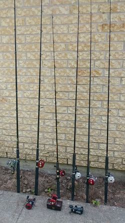 I have six Ab Garcia's a couple of 600 and I think I got 4 5500 and three other reels