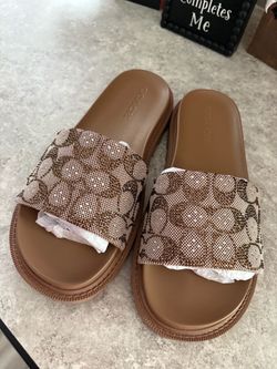 Coach Crystal slide