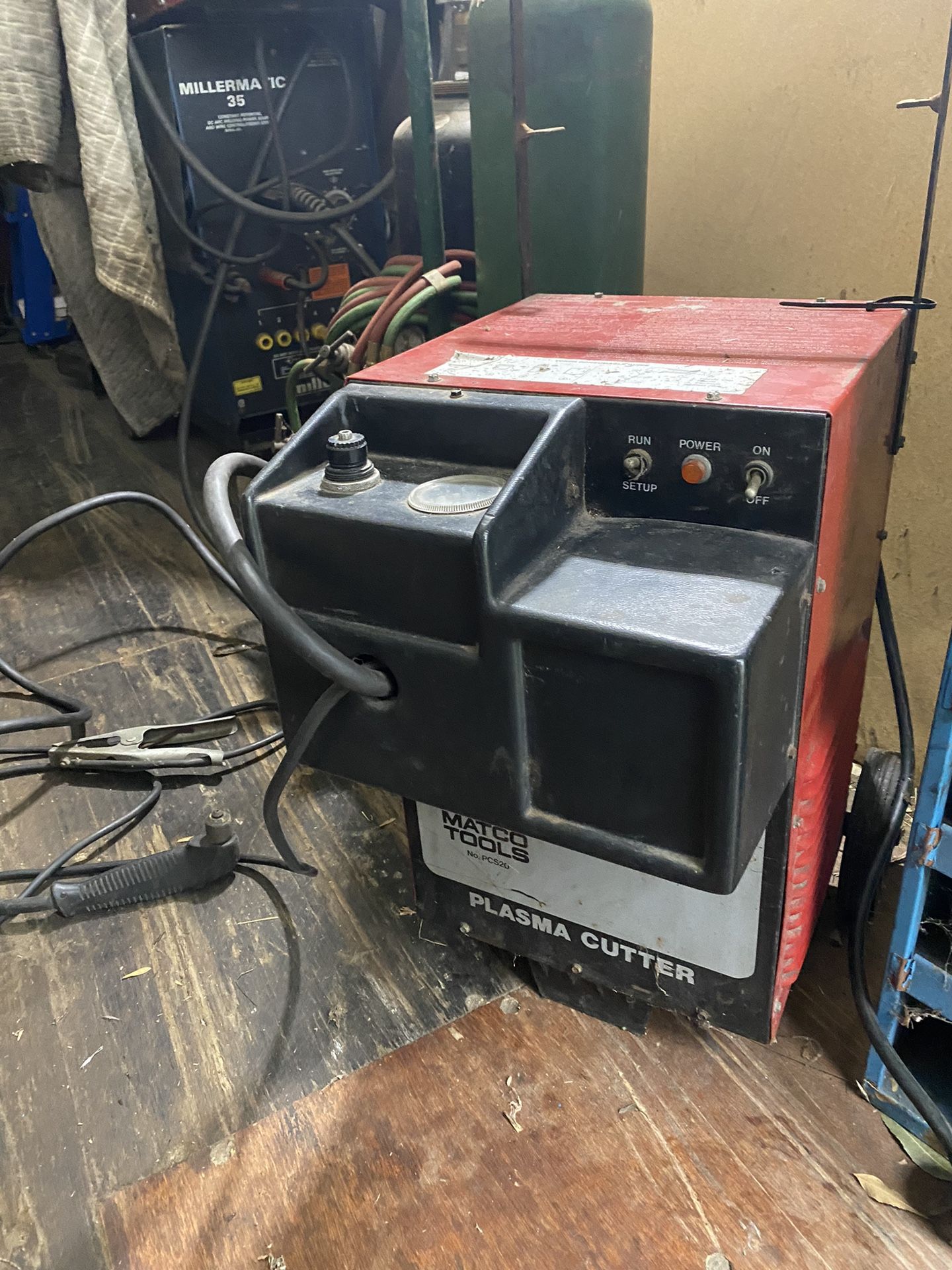 Welding Millermatic & Matco Plasma Cutter
