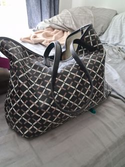 Black handbag
