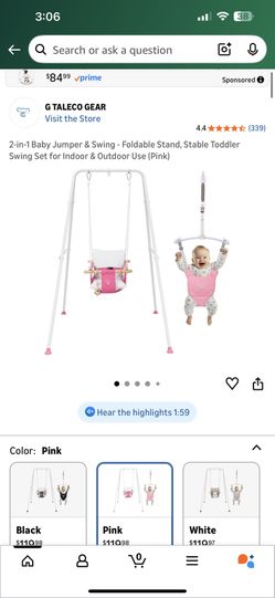 Baby Jumper With Stand