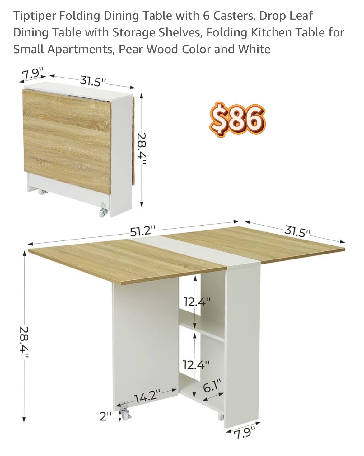 Folding Dining Table