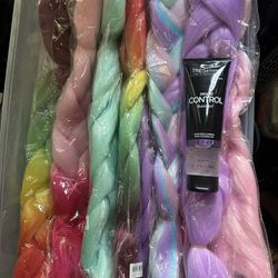 Colorful Hair For Braiding