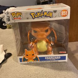 Funko Pop Pokemon Charizard  Target Exclusive 10 Inch Doll #851 