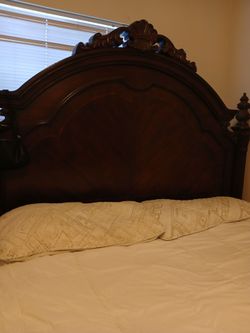European style king no mattress