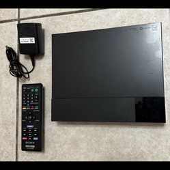 Sony BDP-S3500 Blu-Ray Disc DVD Player with Remote Control Tested