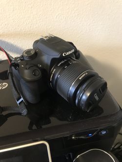 Canon rod rebel with extra lens and travel bag