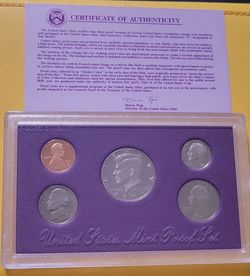 1991-S United States Mint Proof Set with COA