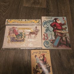 Antique Vintage Christmas Post Cards