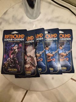 5 Riftbound Origin Sleeves