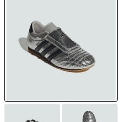 Adidas Taekwondo W Metallic Silver Sneakers 