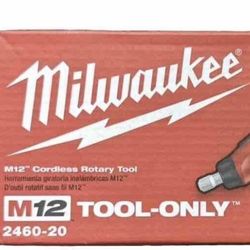 MILWAUKEE  (2460-20) Cordless Rotary Tool M12 (Tool Only) Factory Sealed, New In Box
