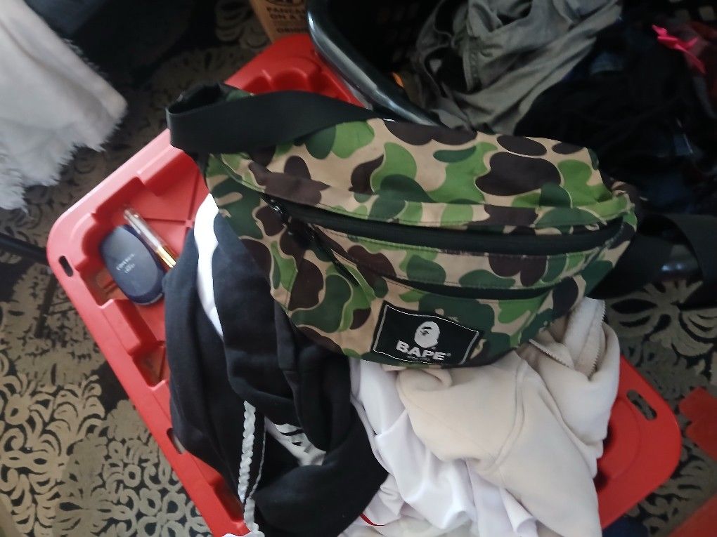 Bape Camo Side Bag