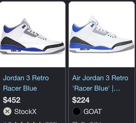 Jordan 3 racer blues
