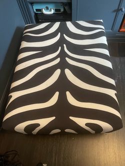Ottoman zebra print