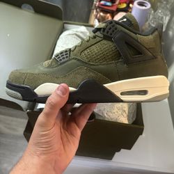 Jordan 4 Craft Olive 