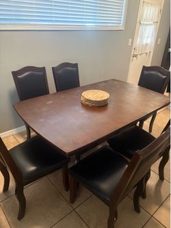 Dining Table and 6 chairs