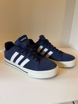 Adidas Low-Top Sneakers Navy Blue Mens Size 10