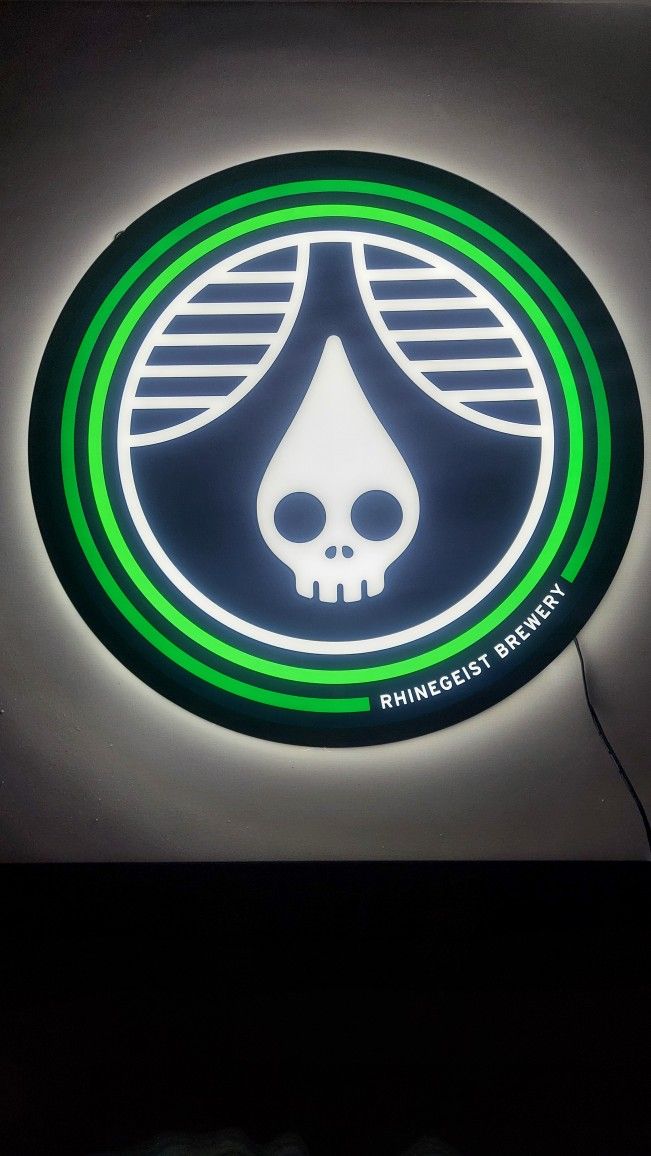 Rhinegeist 20" LED beer sign / bar sign