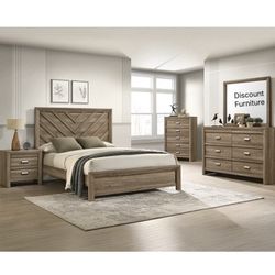 King Size 5 Pc Bedroom Set