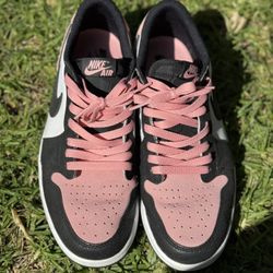 Jordan 1 Low OG Bleached Coral Pink US 9.5 Men