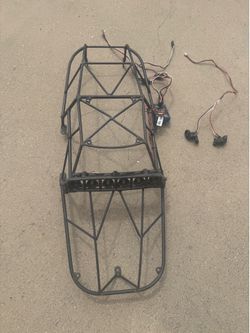 Traxxas slash metal roll cage with light bar