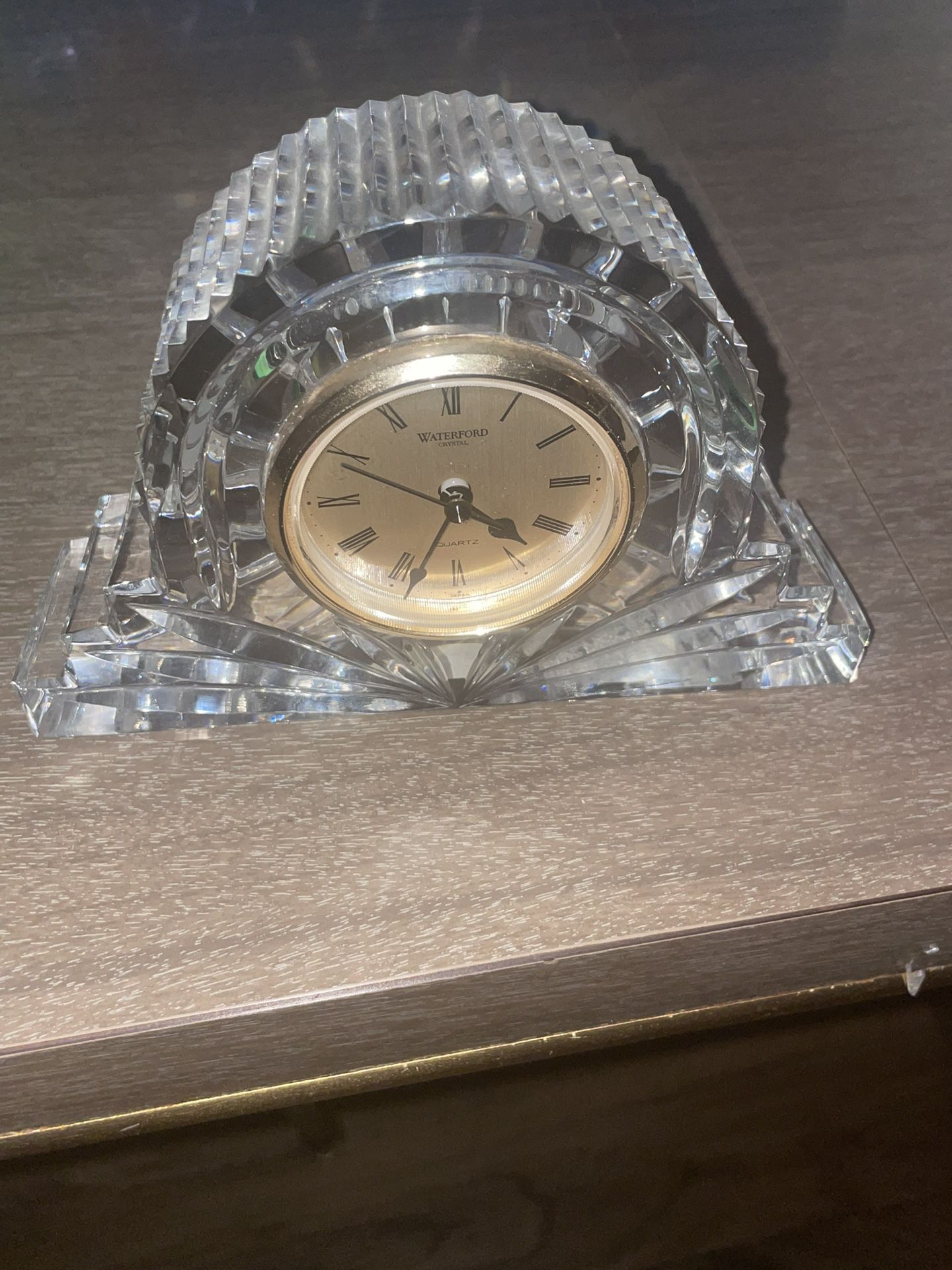 Waterford Crystal Mantle Clock 