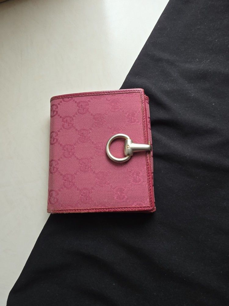 Vintage Gucci Horsebit Compact Wallet