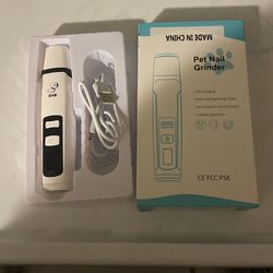 Pet Nail Trimmer/Grinder CHARGER INCLUDED