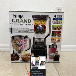 Ninja Grand Kitchen System 72oz Blender KS500 Black
