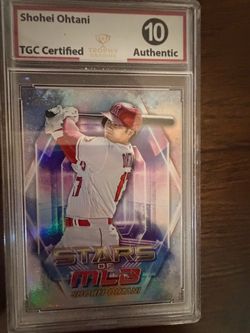 A 10 lot bundle of TGC graded cards.