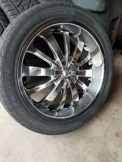 22inch rims fits GMC and Chevrolet vehicles