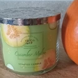 Cucumber Melon Scented Candle 