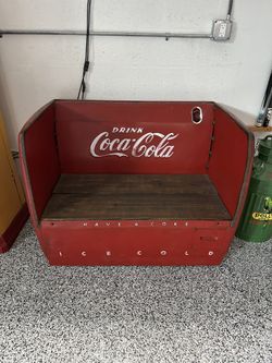 Vintage Coke Bench