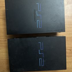 2 PS2 Consoles(FOR PARTS OR REPAIR)