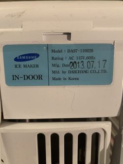 Samsung Ice maker