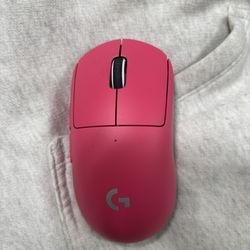 Pink Logitech G Pro Wireless Superlight