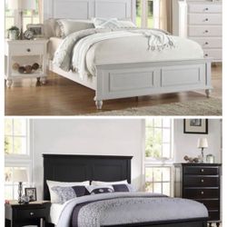 Queen Bed Frame Not Including Mattress And Box Spring 