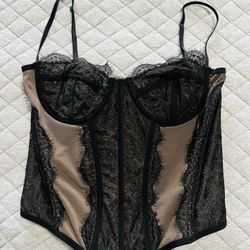 Urban Outfitters Black Corset