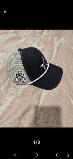 New Men's New Era Navy Dallas Cowboys Basic Trucker 9FORTY Snapback Hat ( Reseda ca) one size fits all