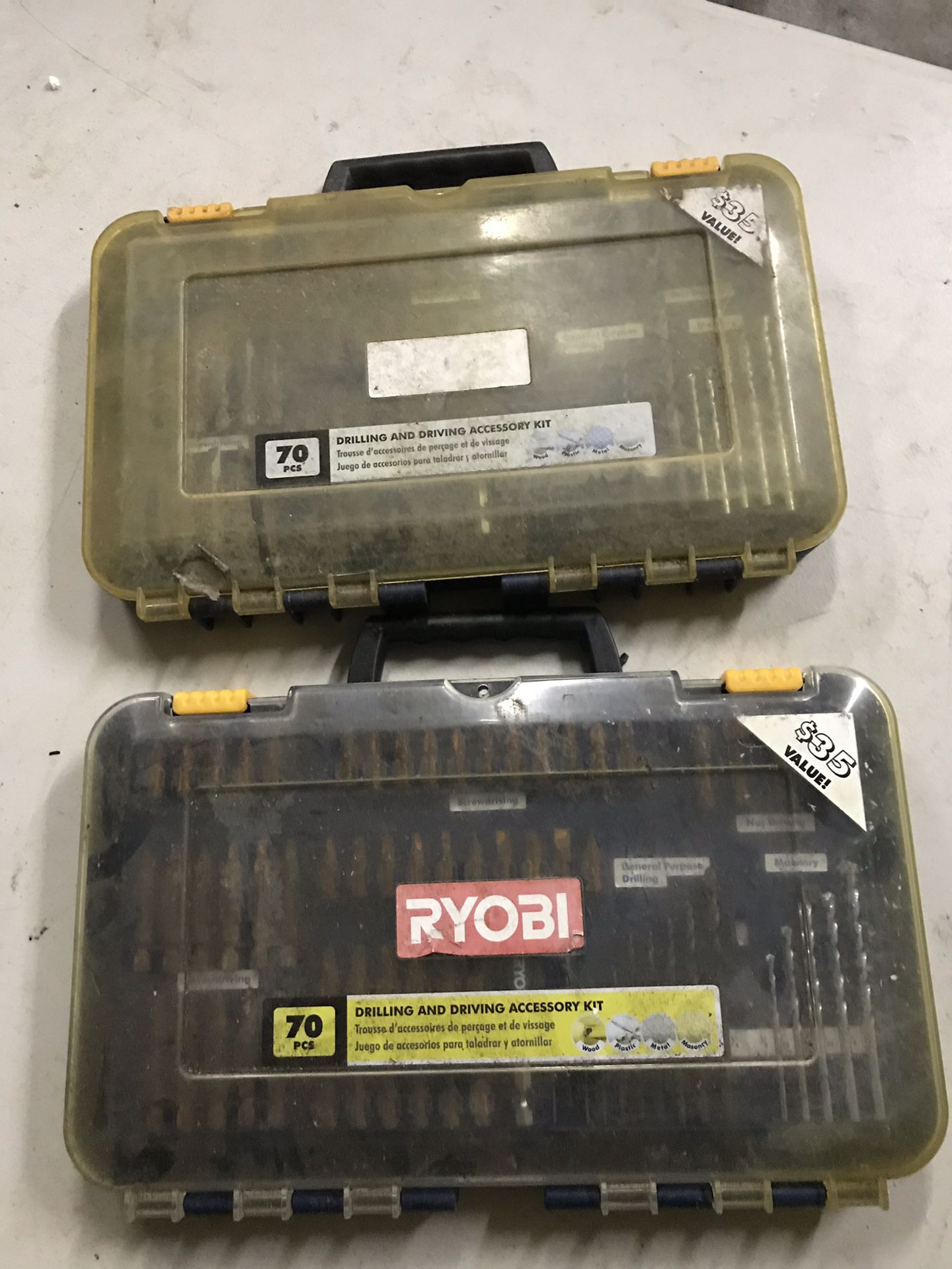 Ryobi drill and drive accessories
