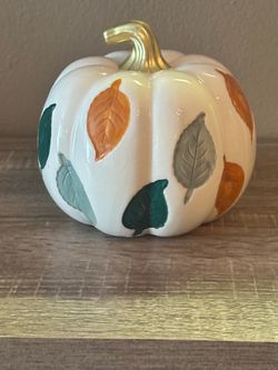 Ceramic Fall Pumpkin
