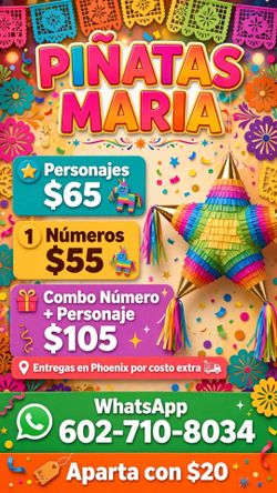 Piñata personalizadas