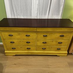 Painted Wood Dresser